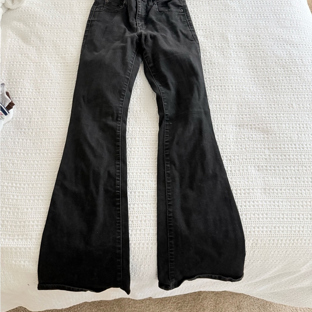 Levi's Women's Black Flare Jeans
